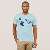 T-shirt Requins drôles (Devant entier)