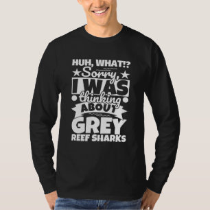 T-shirt Requins gris récif