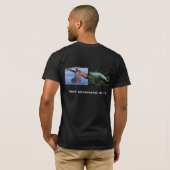 T-shirt Requins nageant (Dos entier)