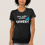 T-shirt requins pour femmes (Devant)