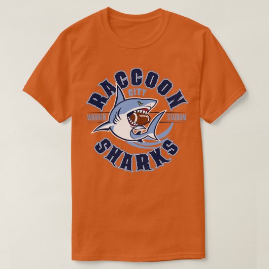 T-shirt Requins Raccoon (Design devant)