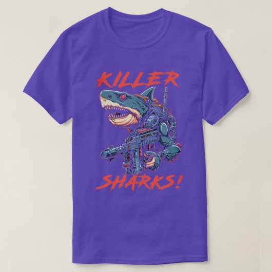 T-shirt Requins tueurs (Design devant)