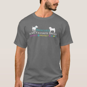 T-shirt Rescued est chemise préférée d'obscurité de ra