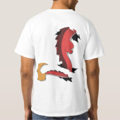 T-shirt Réseau Dragon eats meat (Dos)