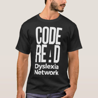 T-shirt Réseau Dyslexie Lecture Code