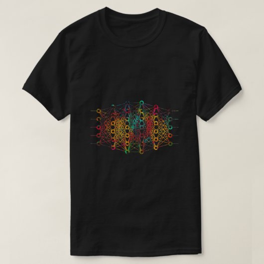 T-shirt Réseau neuronal 1 (Design devant)