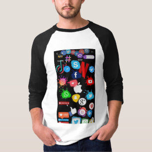 T-shirt Réseaux sociaux