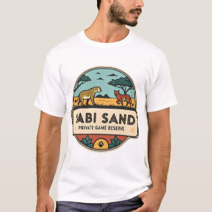 T-shirt Réserve de chasse privée Sabi Sand (Afrique du Sud