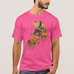 T-shirt Réserve de la forêt de Fox Randonnée Camping Natur