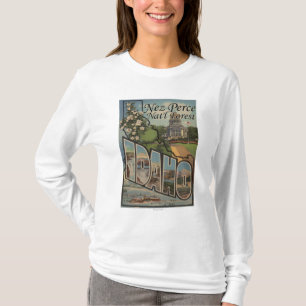 T-shirt Réserve forestière de Nez Perce, Idaho