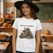 T-shirt Réservé pour le squelette d'Halloween enseignant d