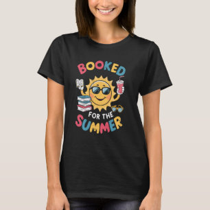 T-shirt Réservé Pour L'Été Amoureux Du Livre