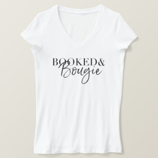 T-shirt réservée et de bougie