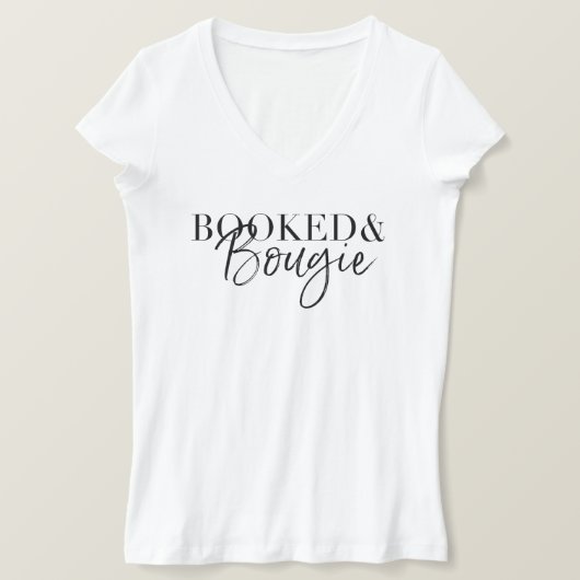 T-shirt réservée et de bougie (Design devant)
