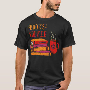 T-shirt Réserver Amateurs Livres Amateurs De Café Livre 1
