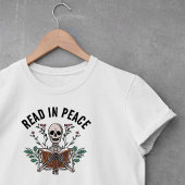 T-shirt Réserver Chemise d'Halloween Lire en paix