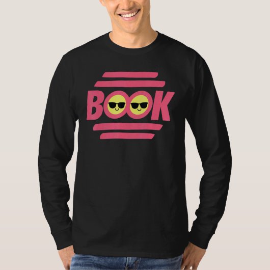 T-shirt Réserver Emo-Ji Classic Pour Book Day (Devant)