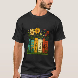 T-shirt Réserver Fleur 8647 Foxtrots Deltas Tangos
