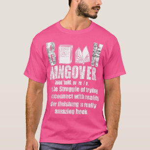 T-shirt Réserver Hangover Pour Les Amateurs De Livre Livre