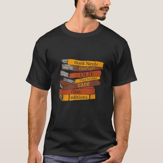 T-shirt Réserver Les Nerds ne vieillissent pas Ils devienn (Devant)