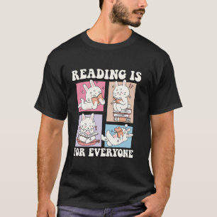 T-shirt Réserver Super Bunny Art Reading est pour chaque