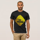 T-shirt réservoir crossing - yellow (Devant entier)