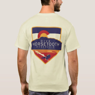 T-shirt Réservoir de Horsetooth de piqué