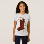T-Shirt Réservoir de Noël au singe des sockets (Devant entier)