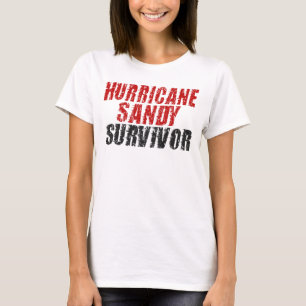 T-shirt Réservoir de spaghetti affligé par survivant de
