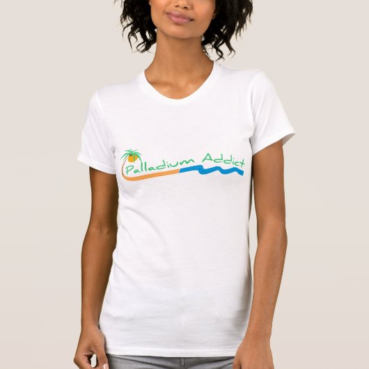 T-shirt Réservoir décontracté d'intoxiqué de palladium (Devant)