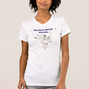 T-shirt Réservoir floral de dames de remous de Daytona