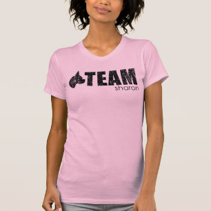 T-shirt Réservoir rose de Sharon d'équipe