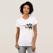 T-shirt Réservoir samouraï femelle (Devant entier)