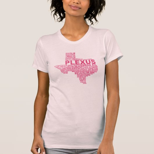 T-shirt Réservoir/T-shirt de plexus du Texas (Devant)