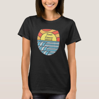 T-shirt Réservoir Truman Missouri Mo Sunset Vacances Souve