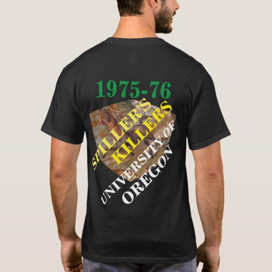 T-SHIRT RÉSIDENCE SPILLER UNIVERSITÉ DE L'OREGON JERSEY (Dos)