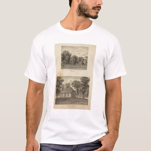 T-shirt Résidence Stuart d'église d'Augusta (Devant)