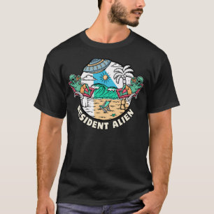 T-shirt Résident Alien