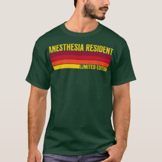 T-shirt Résident de l'anesthésie