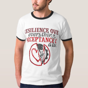 T-shirt Résilience Avant Tout L'Acceptation Est Un Outil
