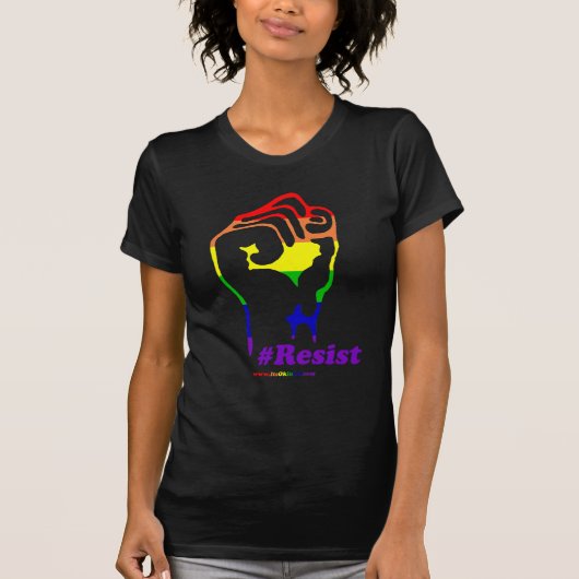 T-shirt #Resist (Devant)