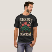 T-shirt Resist Fascism Protest Trump Anti Trump  (Devant entier)