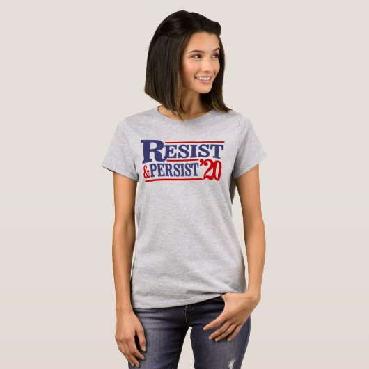 T-SHIRT RESIST & PERSIST 2020 (Devant entier)