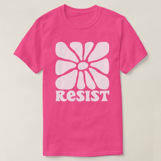 T-shirt RESIST pour les marches de protestation vê (Design devant)