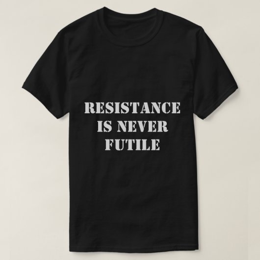 T-shirt résistance (Design devant)