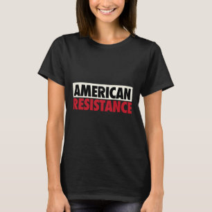 T-shirt Résistance américaine anti Trump partisan démocrat