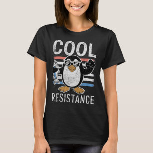 T-shirt Résistance Cool subtile Tarifs de pingouin protest