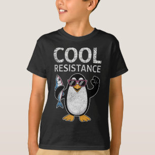 T-shirt Résistance Cool subtile Tarifs de pingouin protest