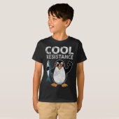 T-shirt Résistance Cool subtile Tarifs de pingouin protest (Devant entier)