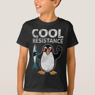 T-shirt Résistance Cool subtile Tarifs de pingouin protest